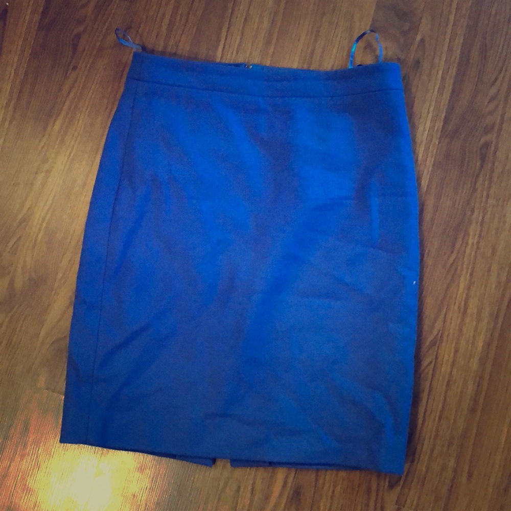J. Crew pencil skirt, blue size 2